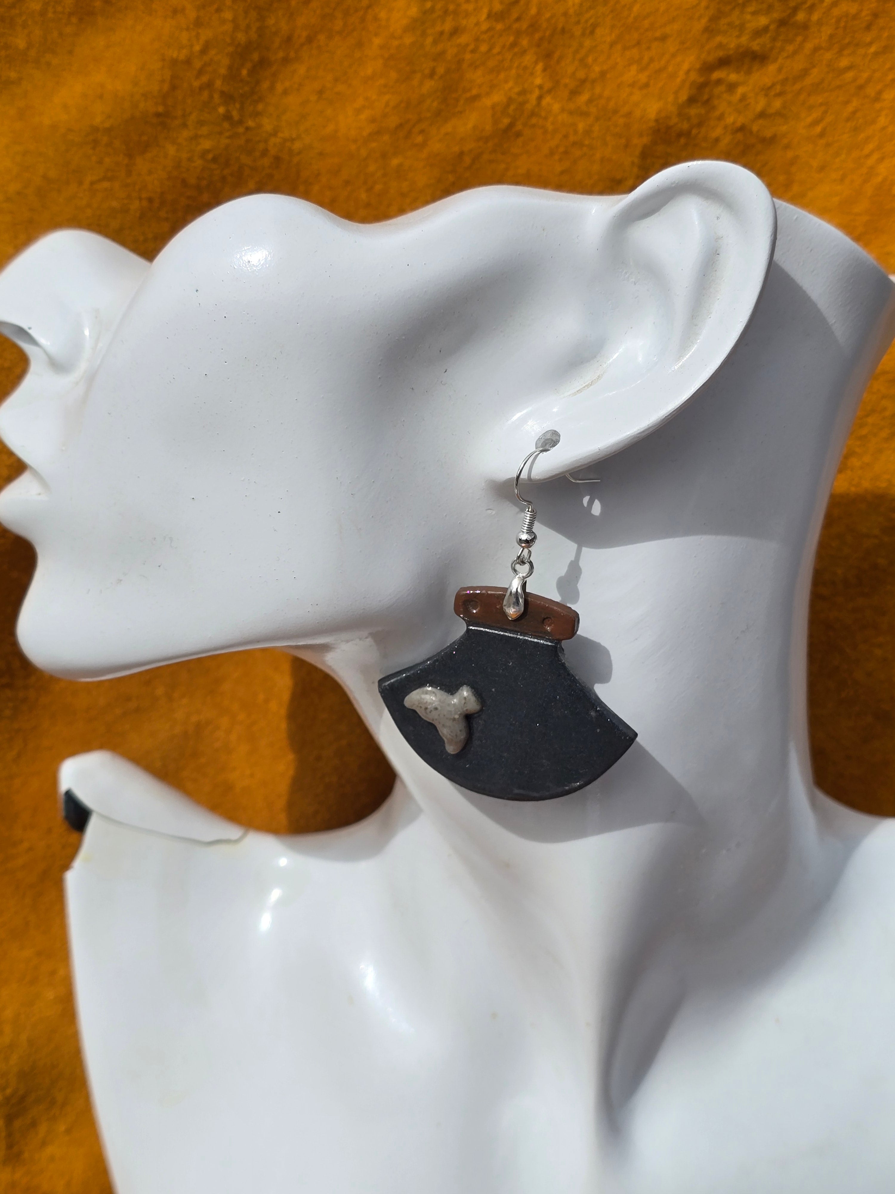 Polymer Clay Ulluaq Earrings