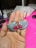 Polymer Clay Ulluaq earrings