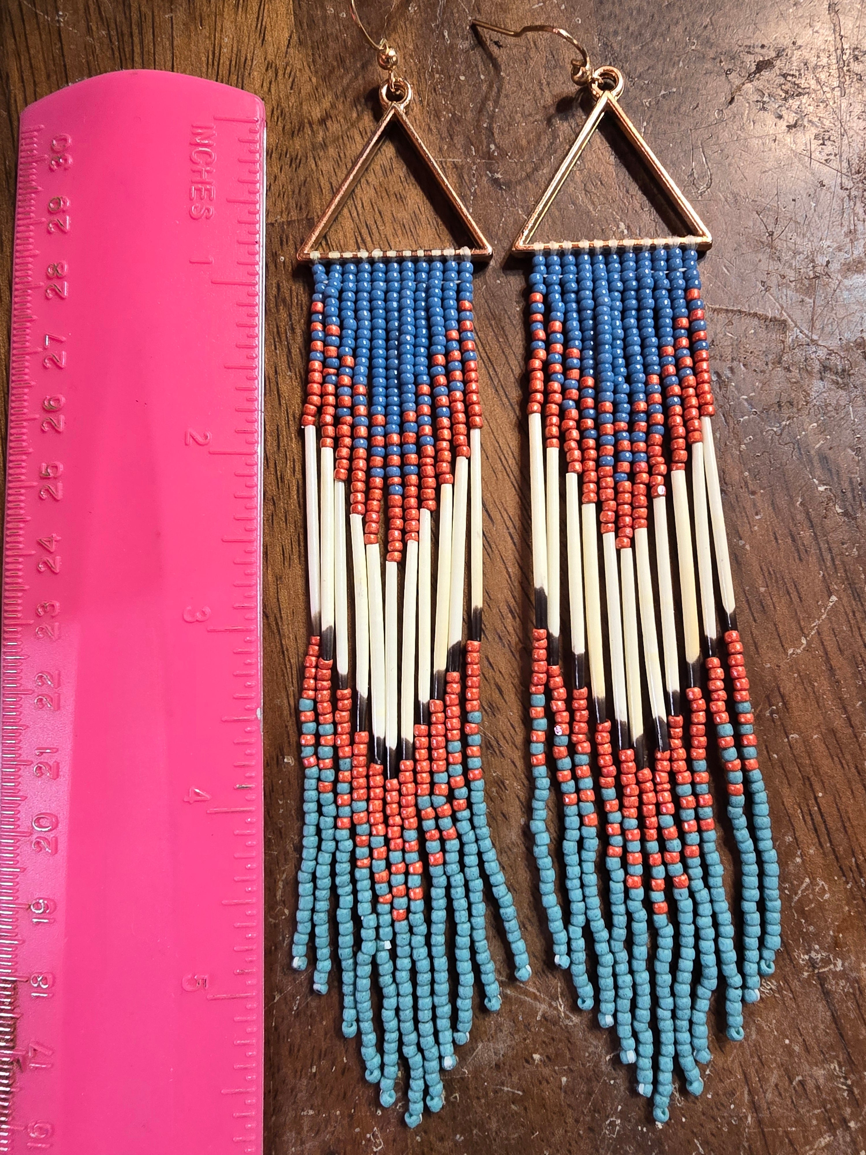 Fringe earrings