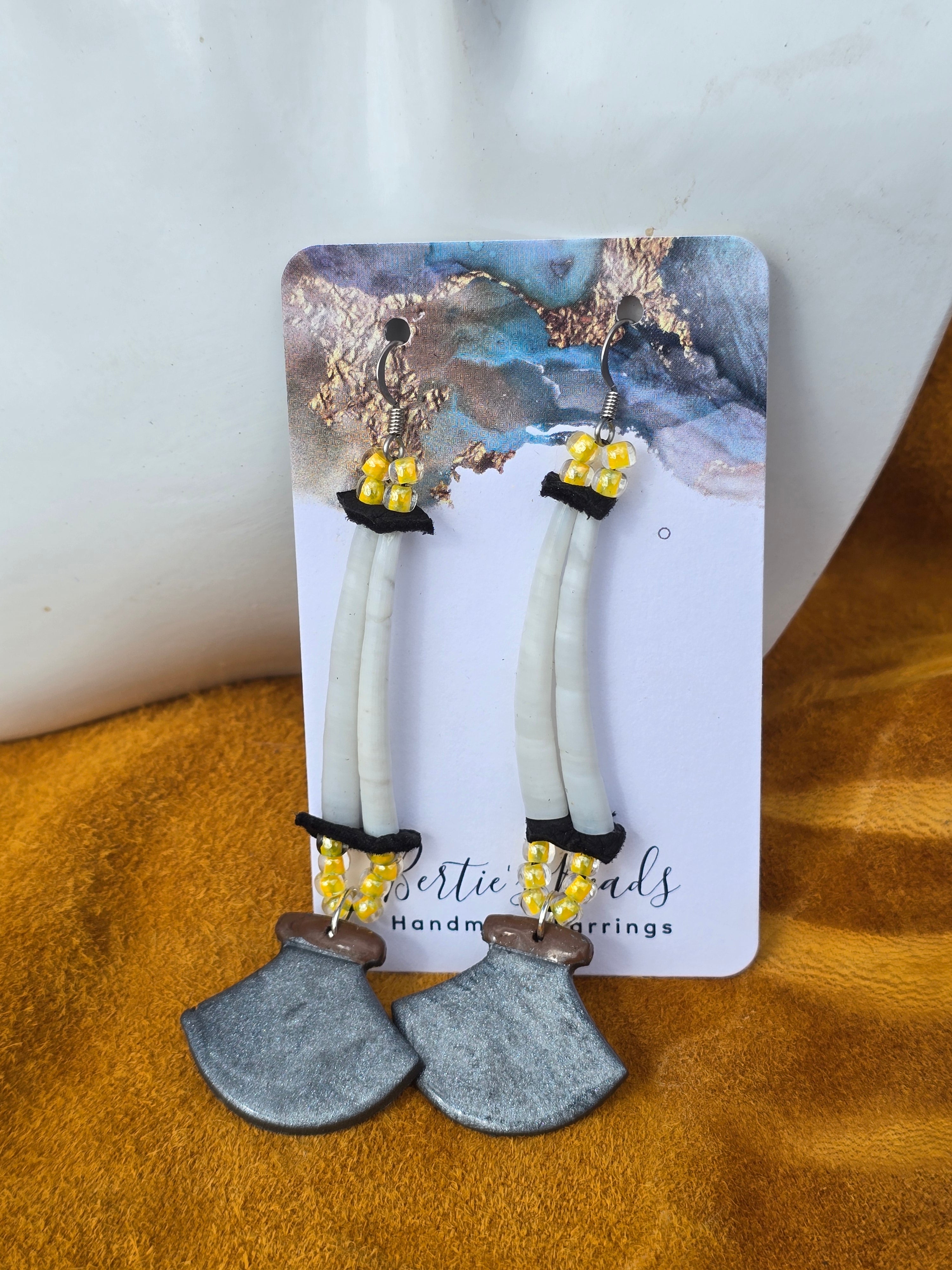 Polymer Clay Ulluaq Earrings